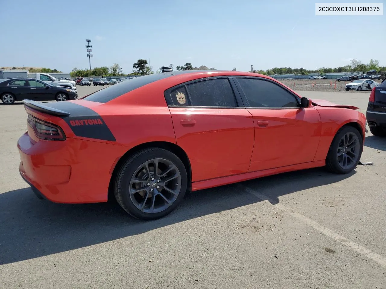 2020 Dodge Charger R/T VIN: 2C3CDXCT3LH208376 Lot: 52850914