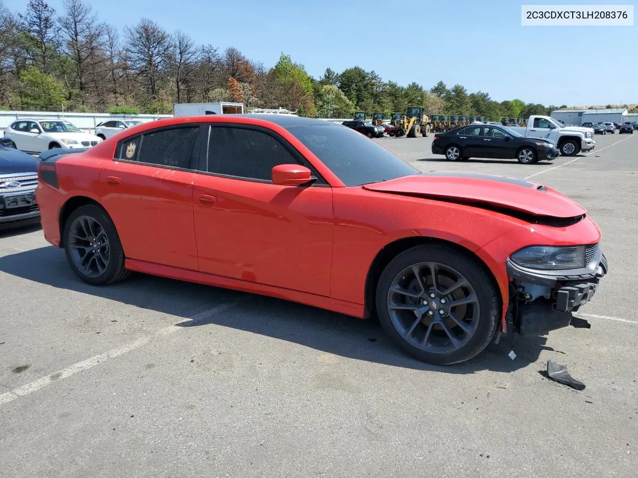 2020 Dodge Charger R/T VIN: 2C3CDXCT3LH208376 Lot: 52850914