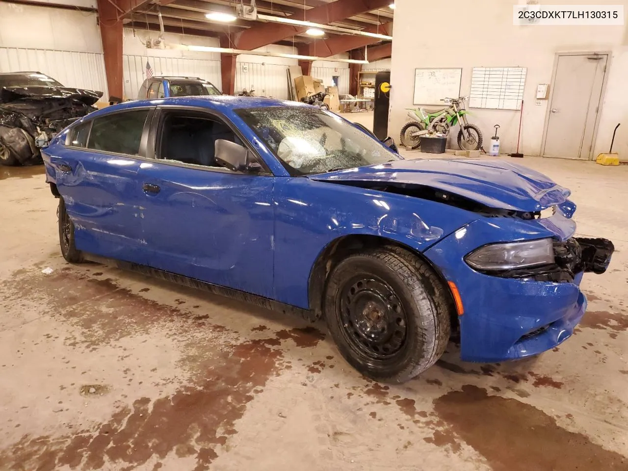 2020 Dodge Charger Police VIN: 2C3CDXKT7LH130315 Lot: 53462824