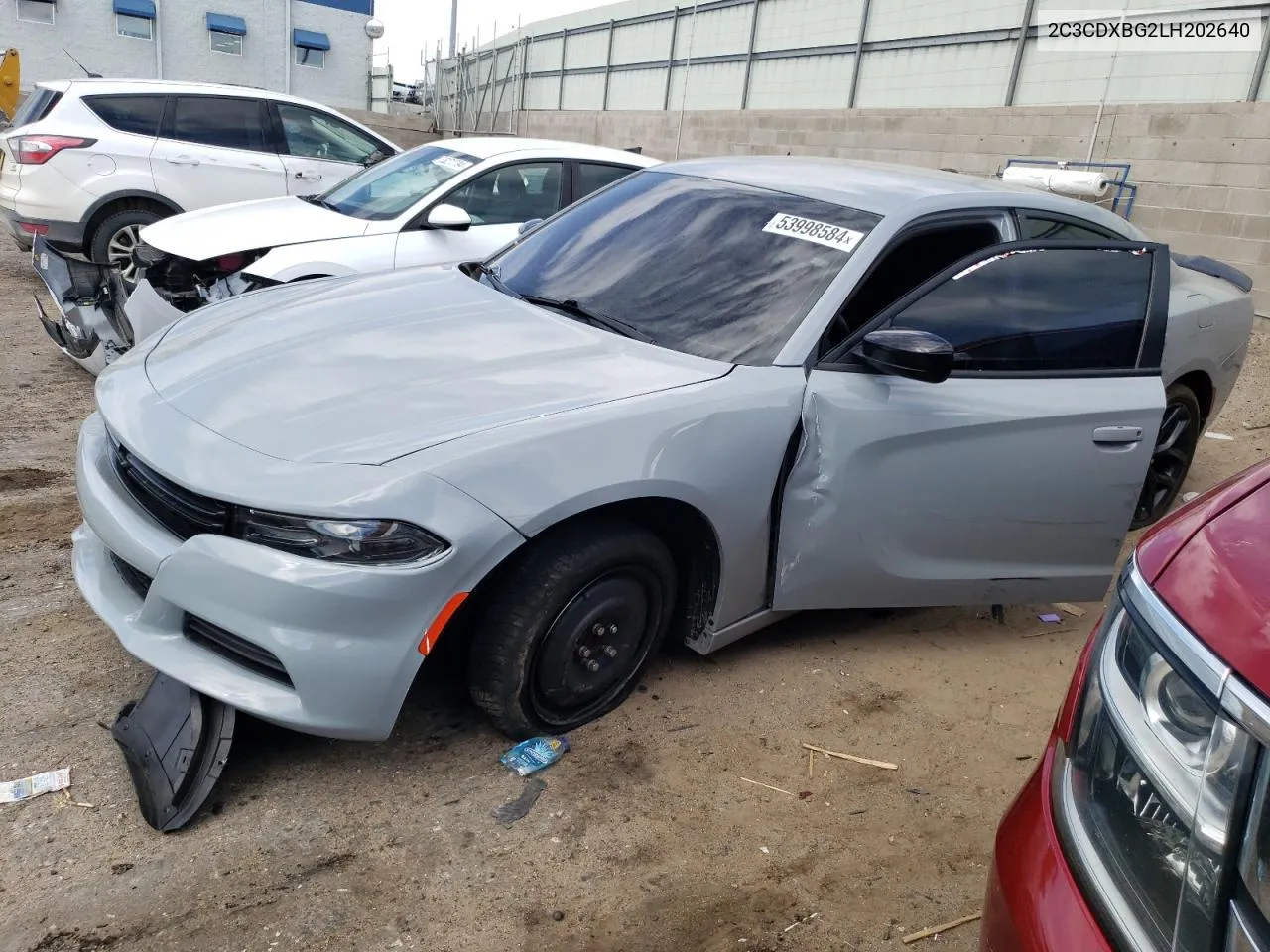 2C3CDXBG2LH202640 2020 Dodge Charger Sxt