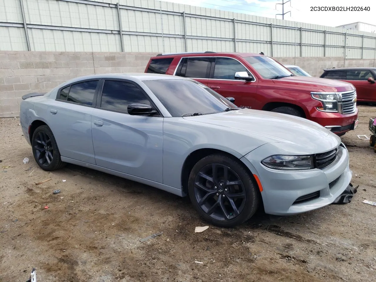 2020 Dodge Charger Sxt VIN: 2C3CDXBG2LH202640 Lot: 53998584