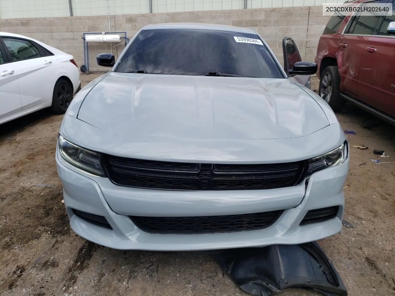 2C3CDXBG2LH202640 2020 Dodge Charger Sxt