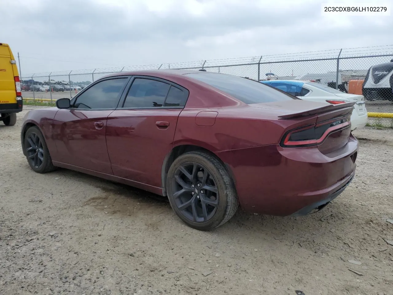 2020 Dodge Charger Sxt VIN: 2C3CDXBG6LH102279 Lot: 54261814