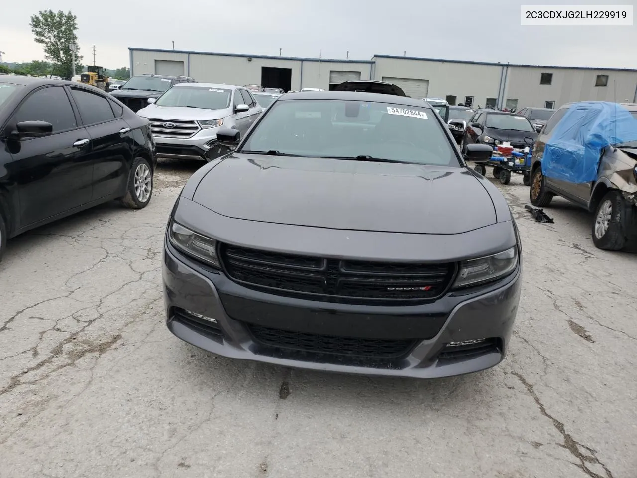 2020 Dodge Charger Sxt VIN: 2C3CDXJG2LH229919 Lot: 54702844