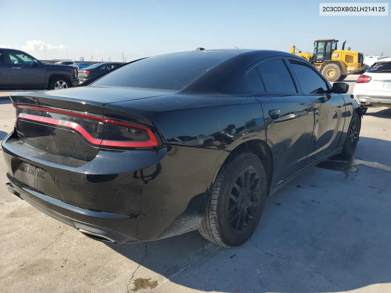 2020 Dodge Charger Sxt VIN: 2C3CDXBG2LH214125 Lot: 54756654