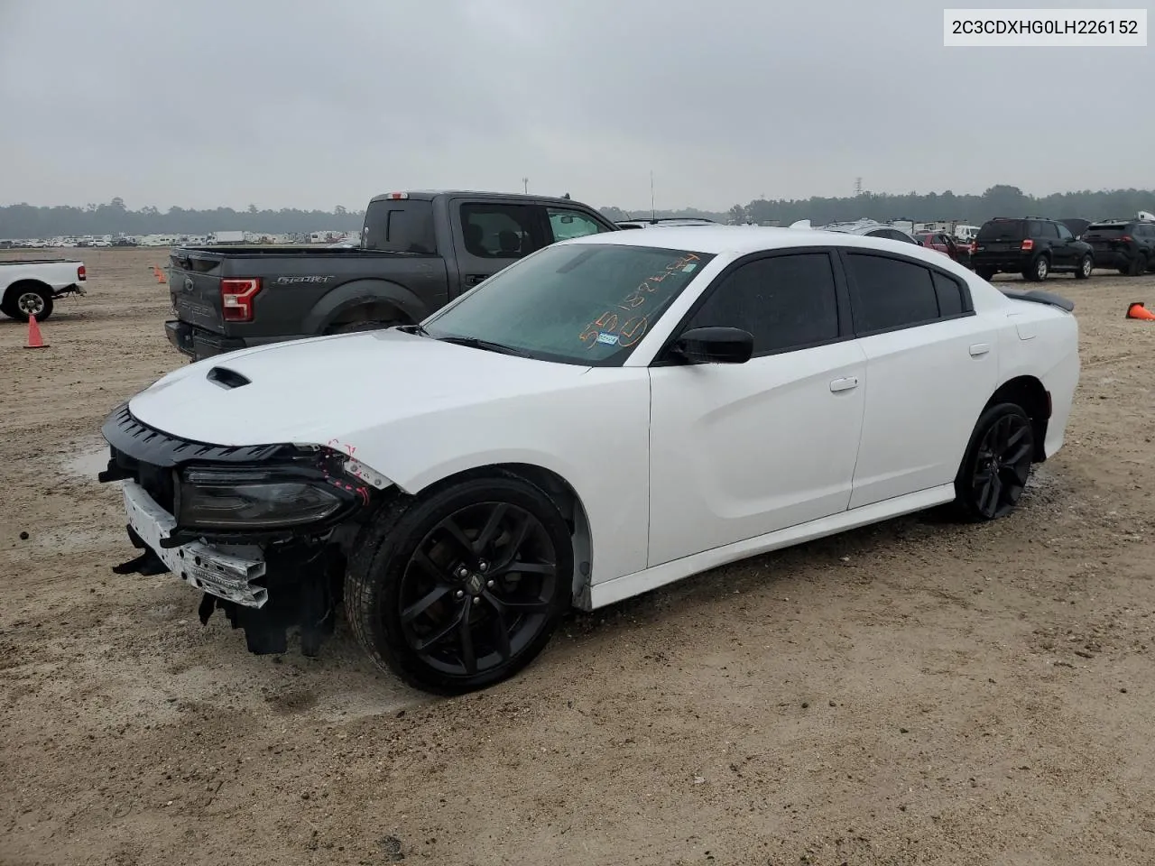 2020 Dodge Charger Gt VIN: 2C3CDXHG0LH226152 Lot: 55182484