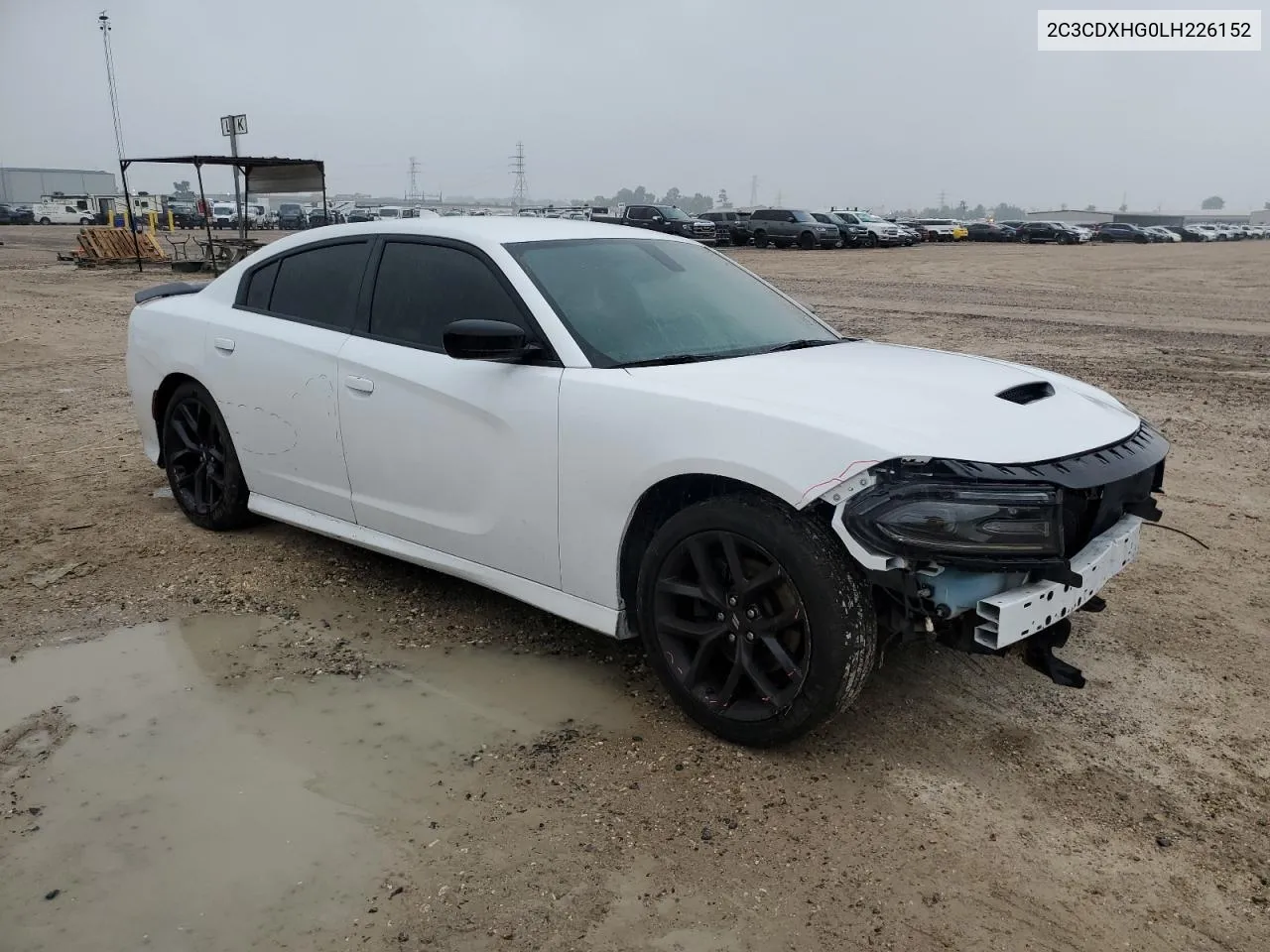 2020 Dodge Charger Gt VIN: 2C3CDXHG0LH226152 Lot: 55182484