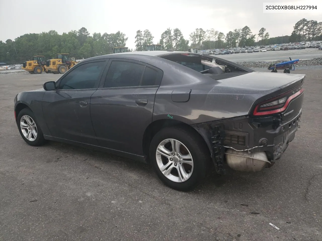 2020 Dodge Charger Sxt VIN: 2C3CDXBG8LH227994 Lot: 55293754