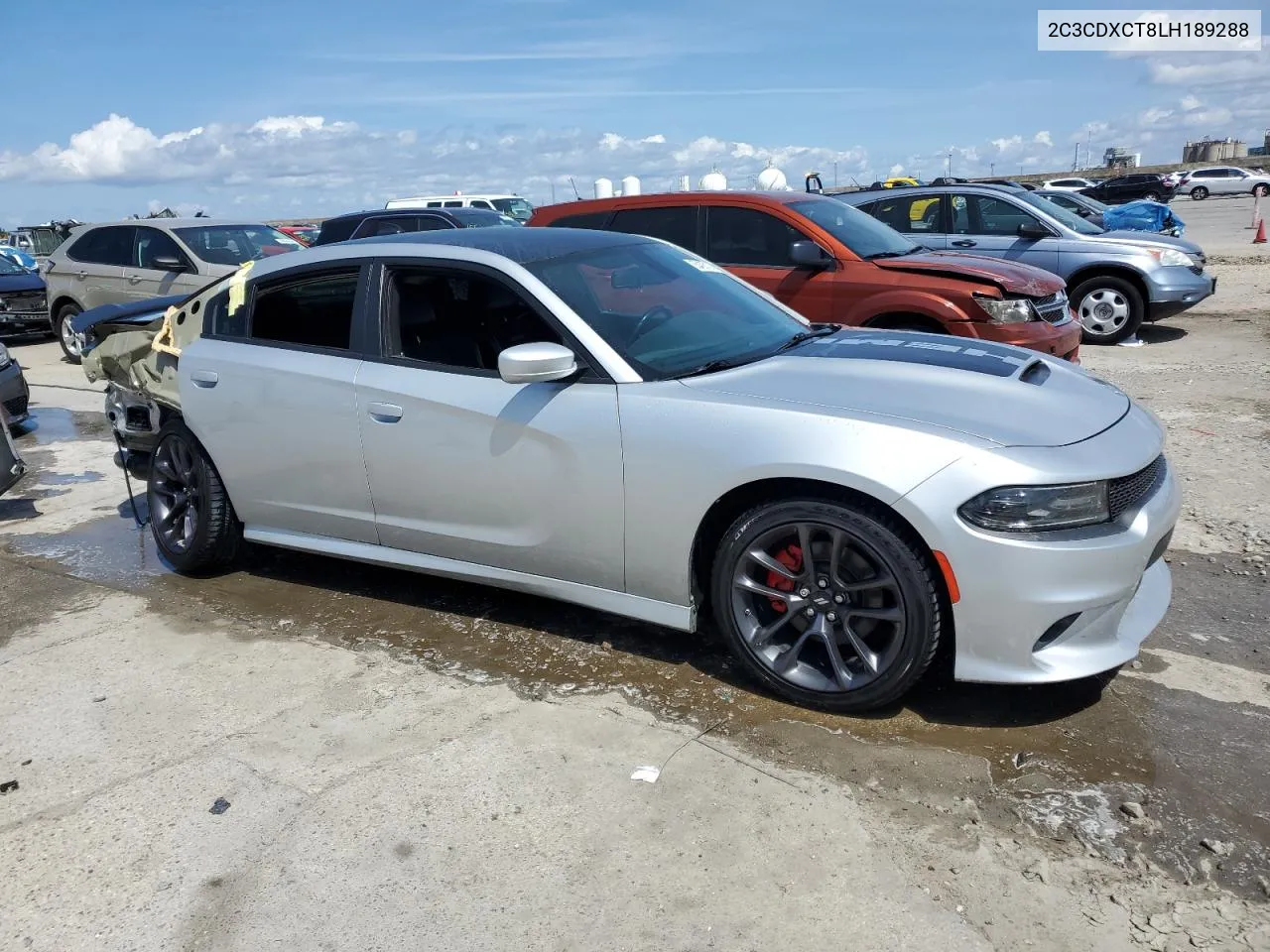 2020 Dodge Charger R/T VIN: 2C3CDXCT8LH189288 Lot: 55405174