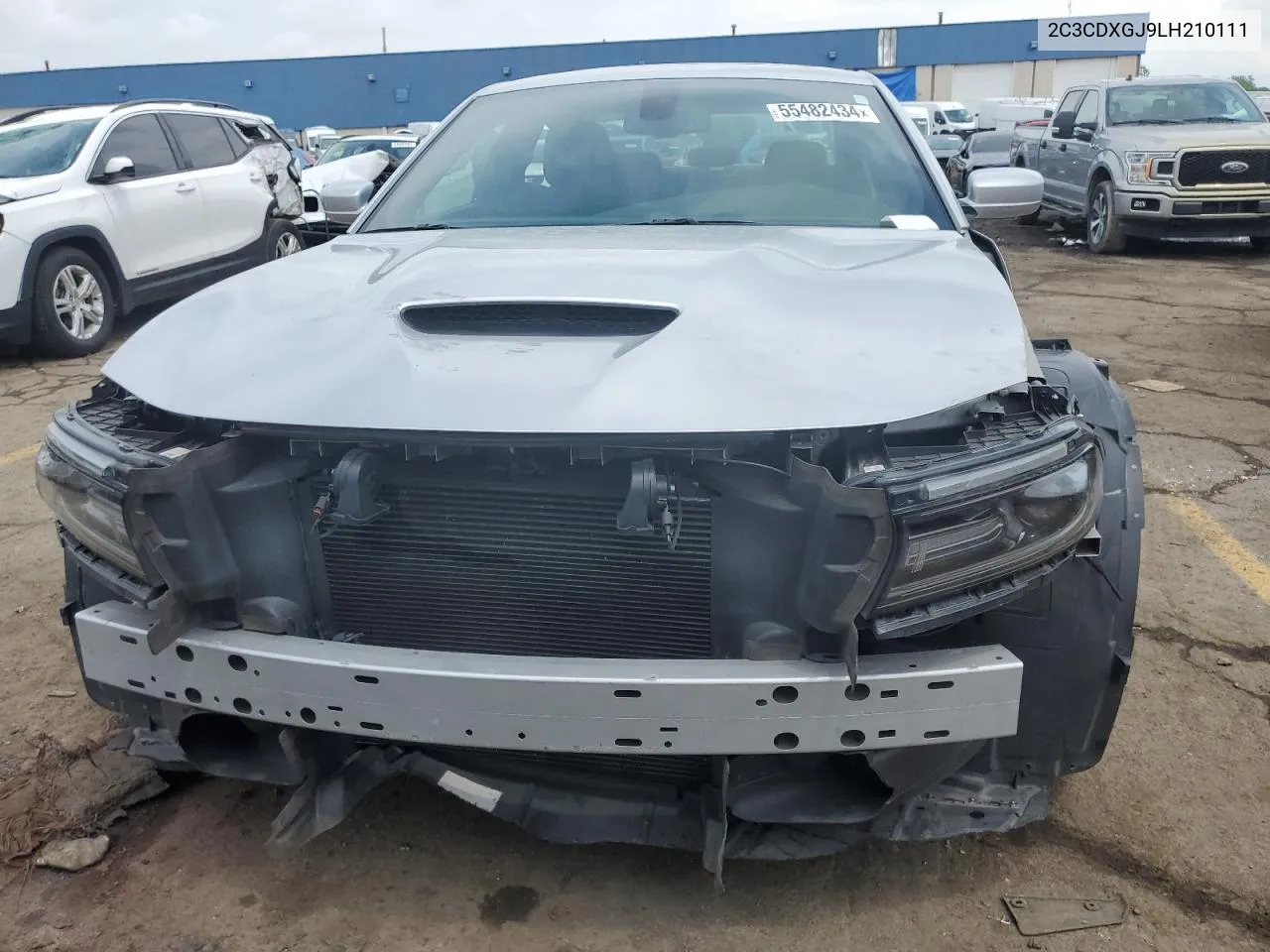 2020 Dodge Charger Scat Pack VIN: 2C3CDXGJ9LH210111 Lot: 55482434