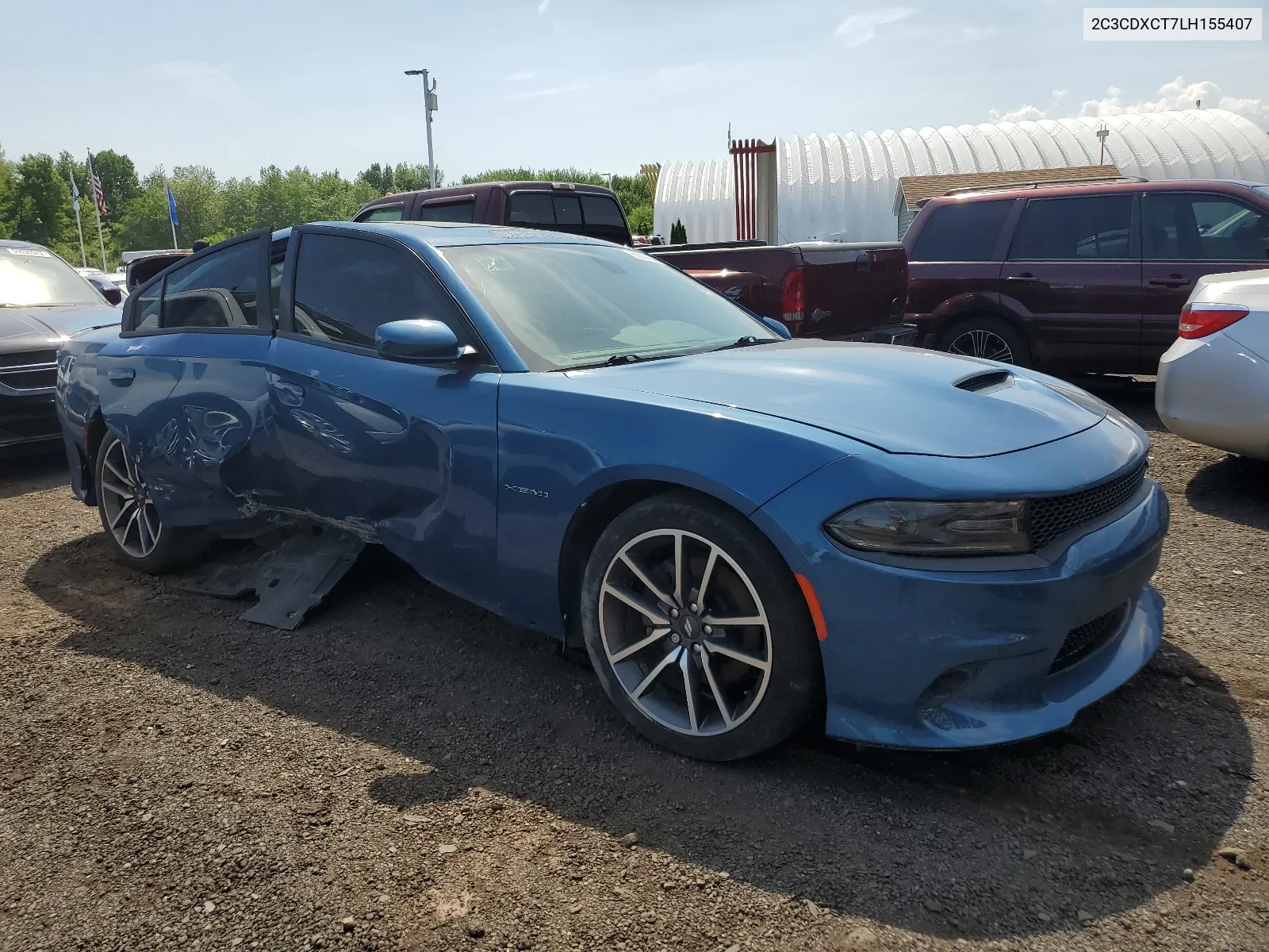 2020 Dodge Charger R/T VIN: 2C3CDXCT7LH155407 Lot: 55855064