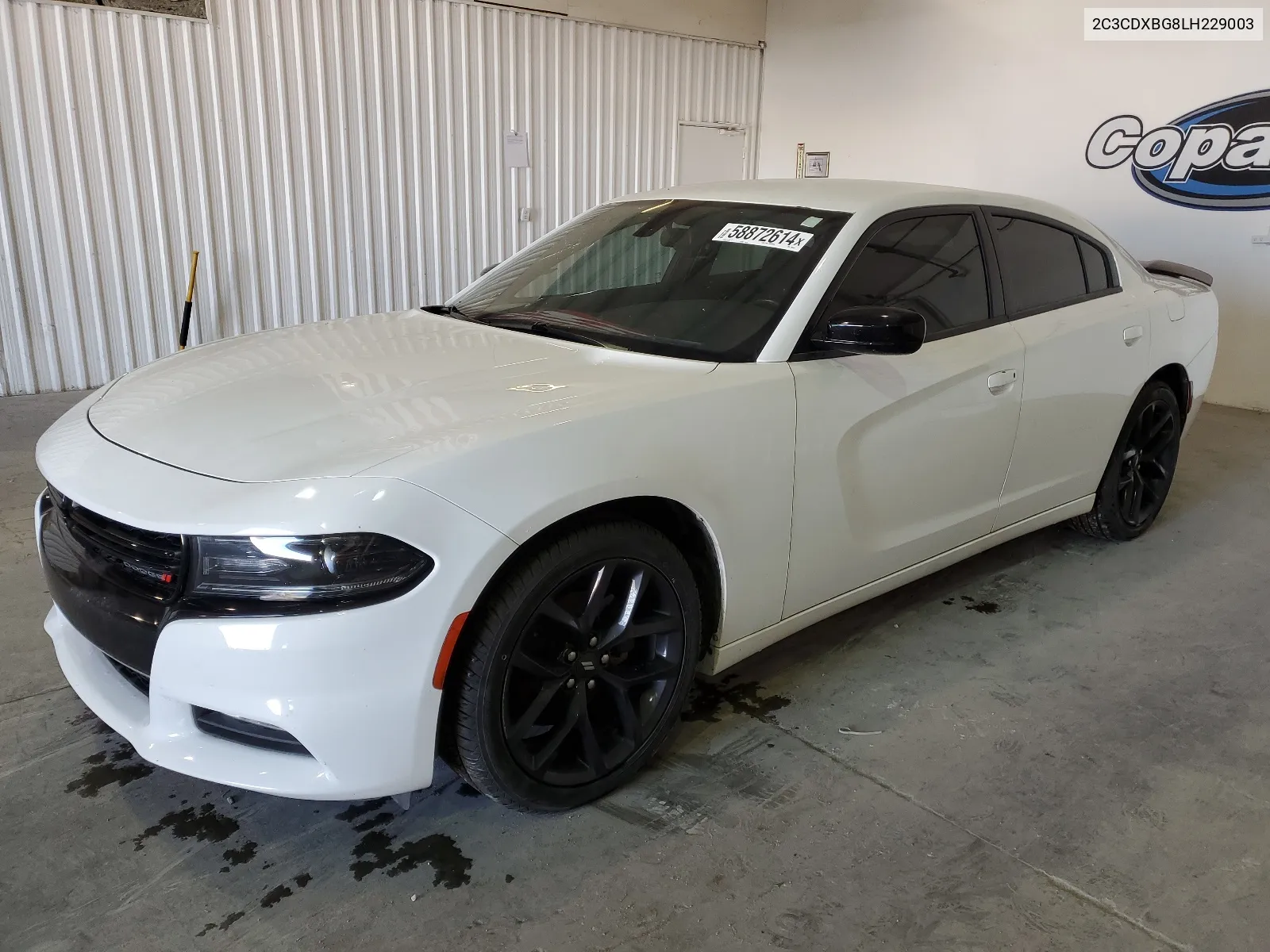 2020 Dodge Charger Sxt VIN: 2C3CDXBG8LH229003 Lot: 58872614