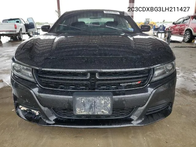 2C3CDXBG3LH211427 2020 Dodge Charger Sxt