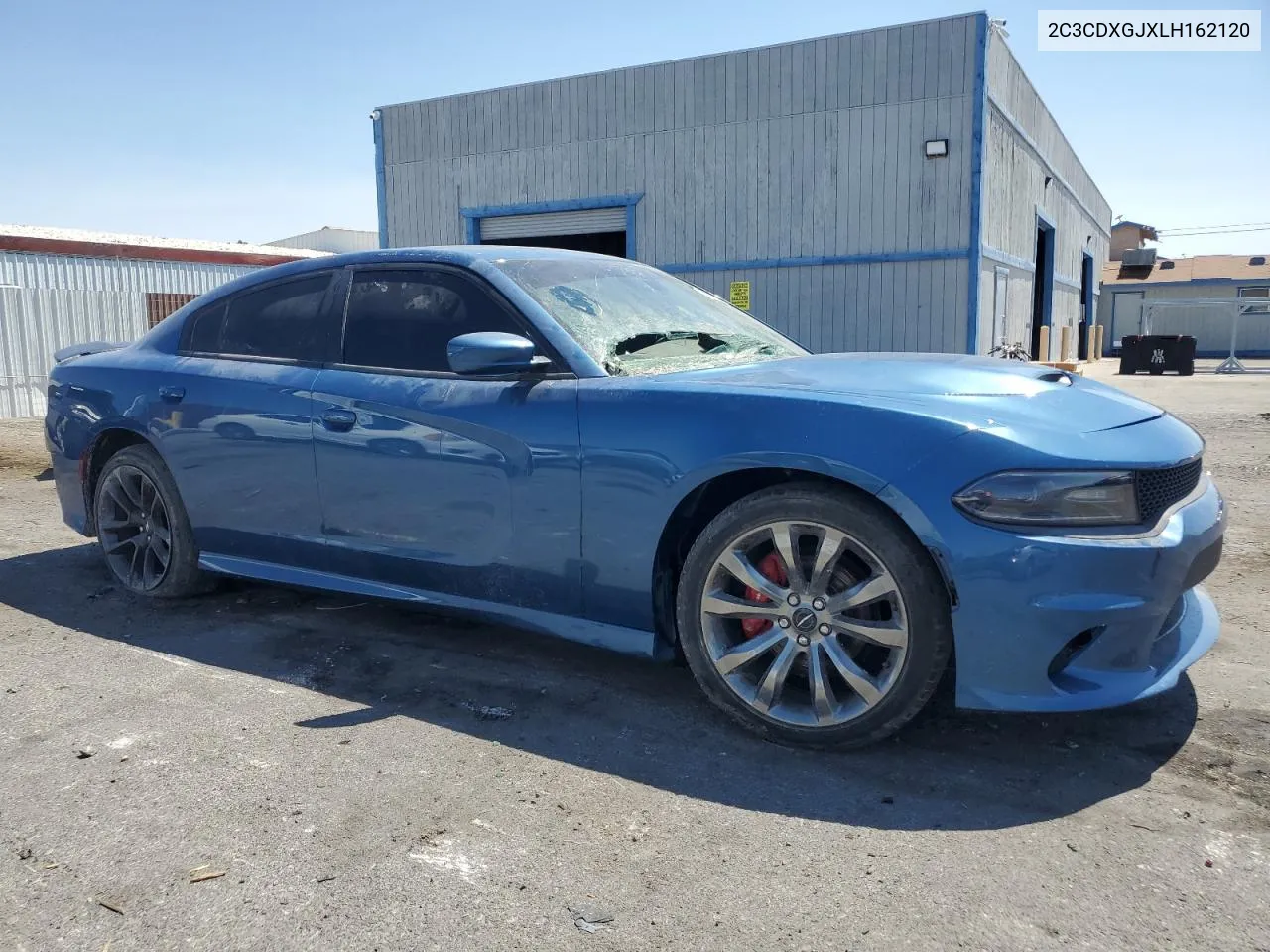 2020 Dodge Charger Scat Pack VIN: 2C3CDXGJXLH162120 Lot: 62318664