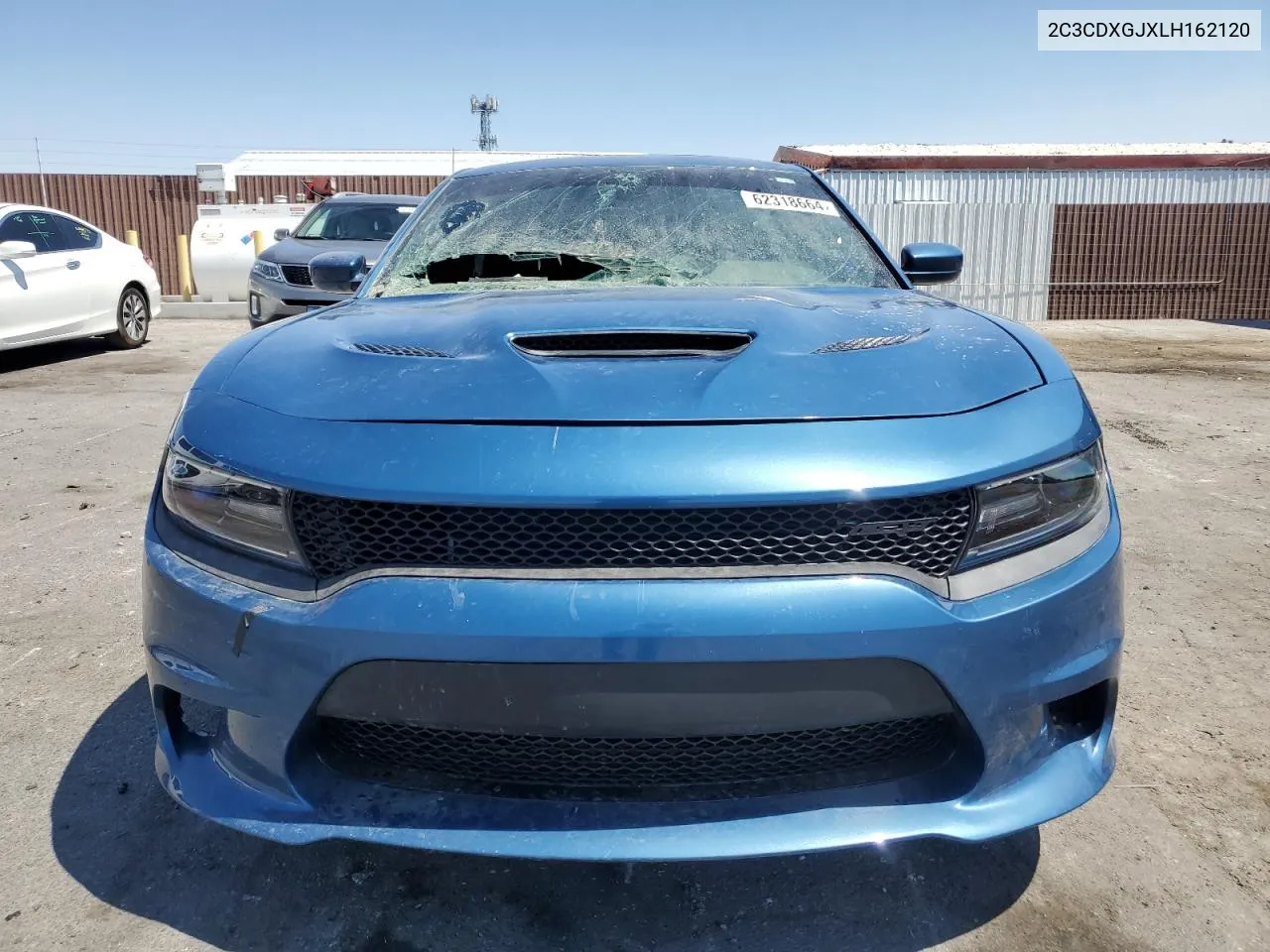 2020 Dodge Charger Scat Pack VIN: 2C3CDXGJXLH162120 Lot: 62318664