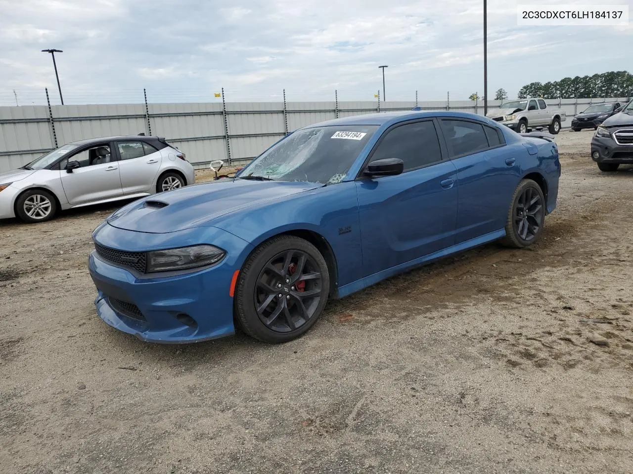 2020 Dodge Charger R/T VIN: 2C3CDXCT6LH184137 Lot: 63294194