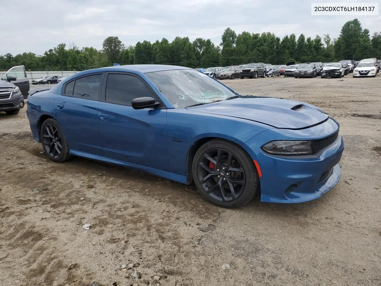 2020 Dodge Charger R/T VIN: 2C3CDXCT6LH184137 Lot: 63294194