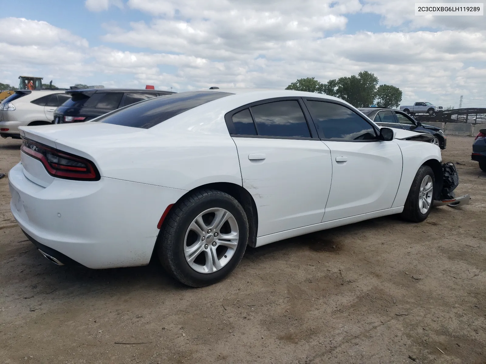 2020 Dodge Charger Sxt VIN: 2C3CDXBG6LH119289 Lot: 63817584