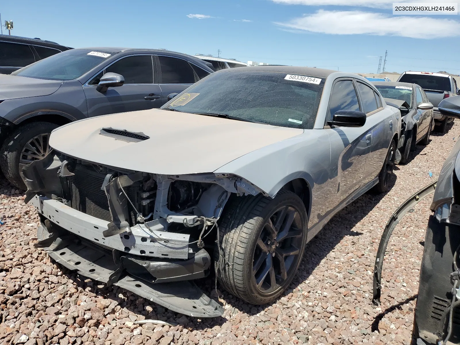 2020 Dodge Charger Gt VIN: 2C3CDXHGXLH241466 Lot: 67895954