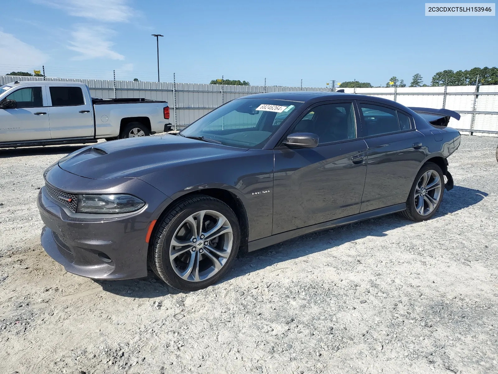 2020 Dodge Charger R/T VIN: 2C3CDXCT5LH153946 Lot: 68246264