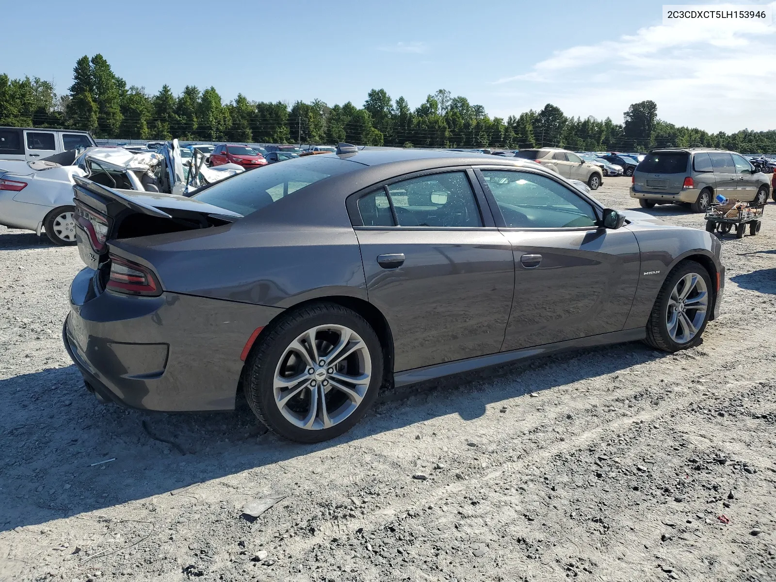 2020 Dodge Charger R/T VIN: 2C3CDXCT5LH153946 Lot: 68246264