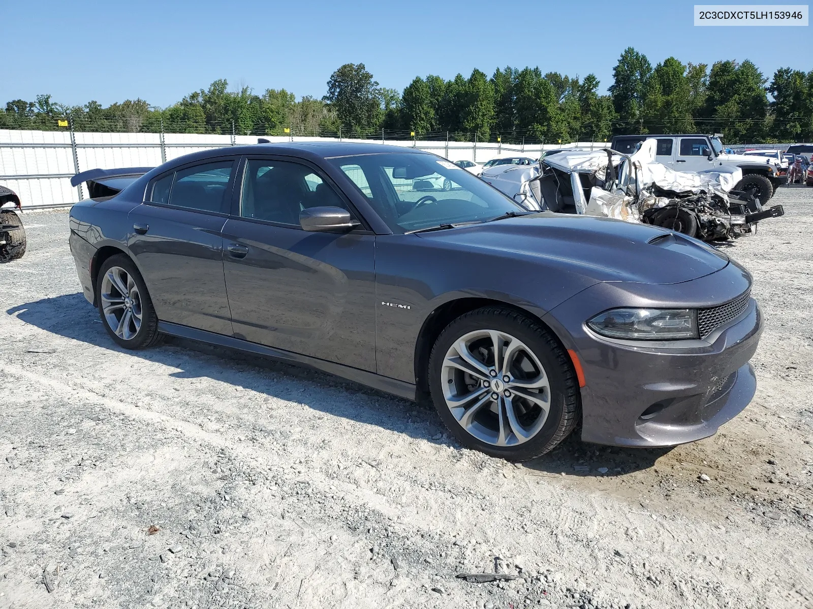 2020 Dodge Charger R/T VIN: 2C3CDXCT5LH153946 Lot: 68246264