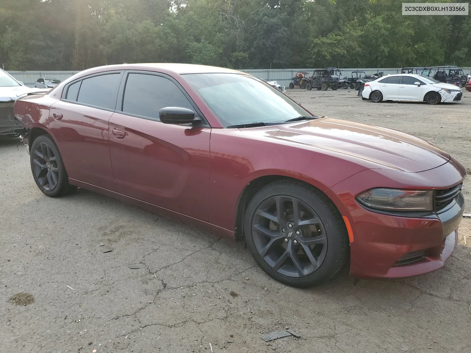 2020 Dodge Charger Sxt VIN: 2C3CDXBGXLH133566 Lot: 68490704