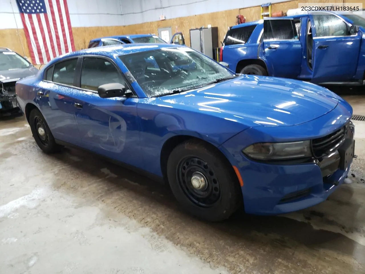 2020 Dodge Charger Police VIN: 2C3CDXKT7LH183645 Lot: 69101614