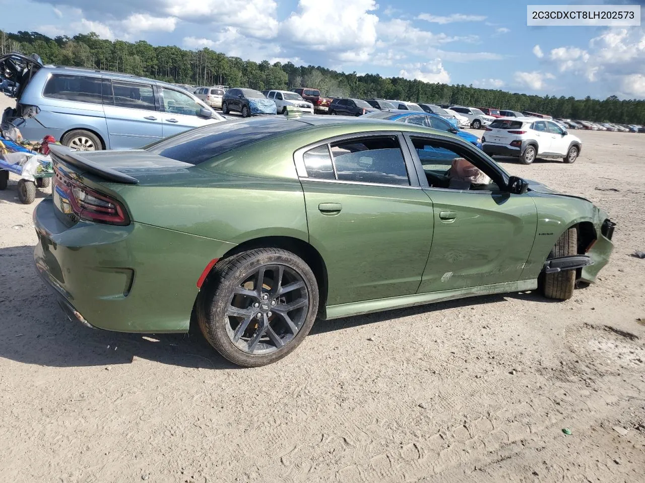 2020 Dodge Charger R/T VIN: 2C3CDXCT8LH202573 Lot: 69500284