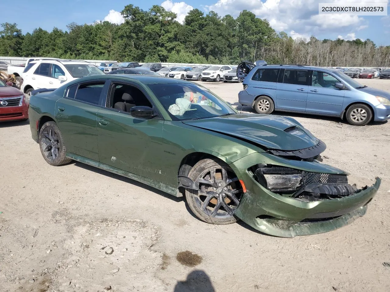 2020 Dodge Charger R/T VIN: 2C3CDXCT8LH202573 Lot: 69500284