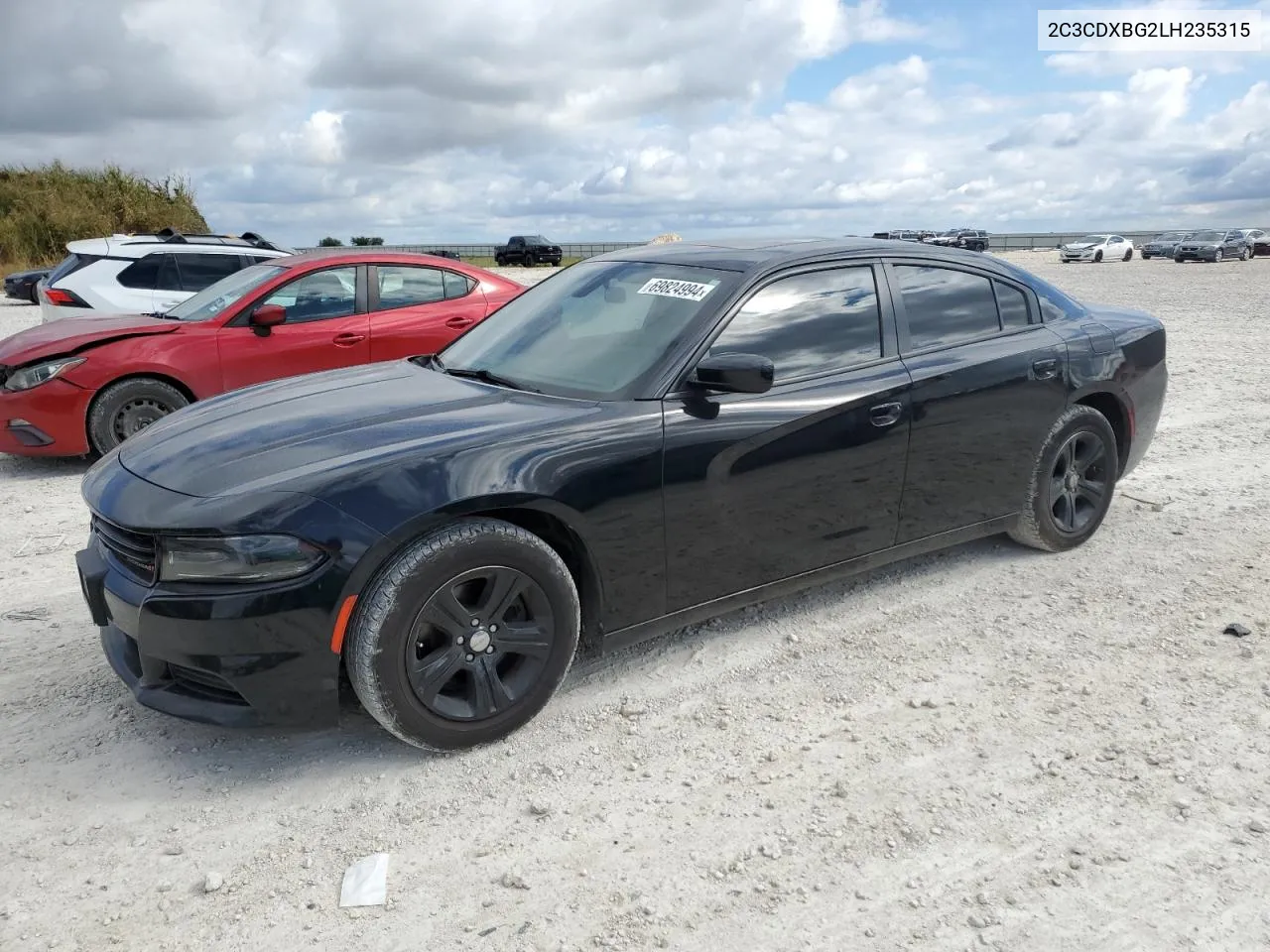 2020 Dodge Charger Sxt VIN: 2C3CDXBG2LH235315 Lot: 69824994