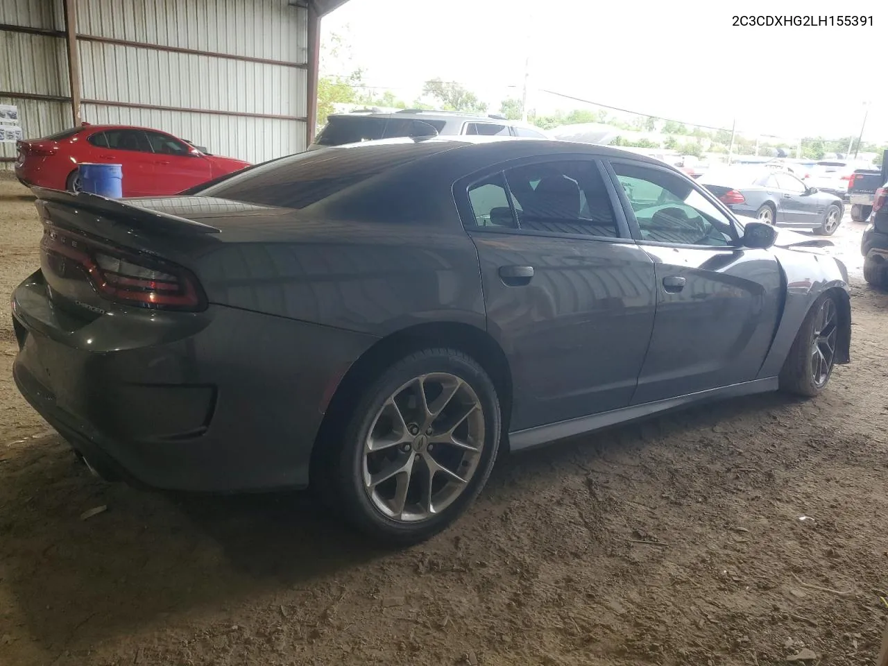 2020 Dodge Charger Gt VIN: 2C3CDXHG2LH155391 Lot: 70096554