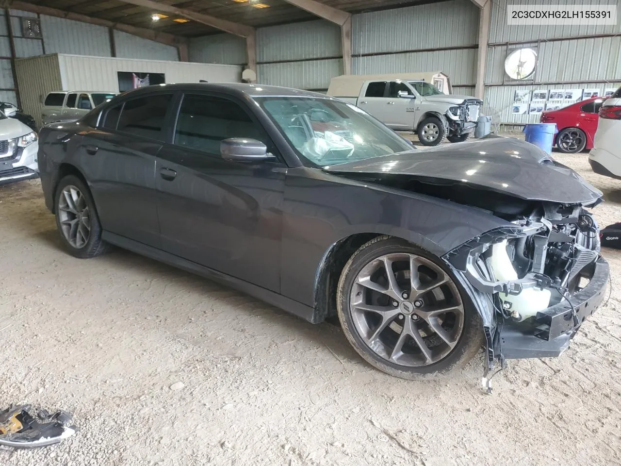 2020 Dodge Charger Gt VIN: 2C3CDXHG2LH155391 Lot: 70096554