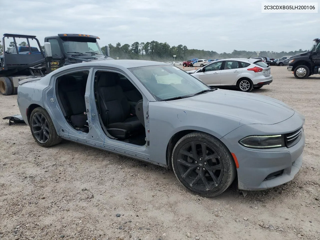 2020 Dodge Charger Sxt VIN: 2C3CDXBG5LH200106 Lot: 70282074