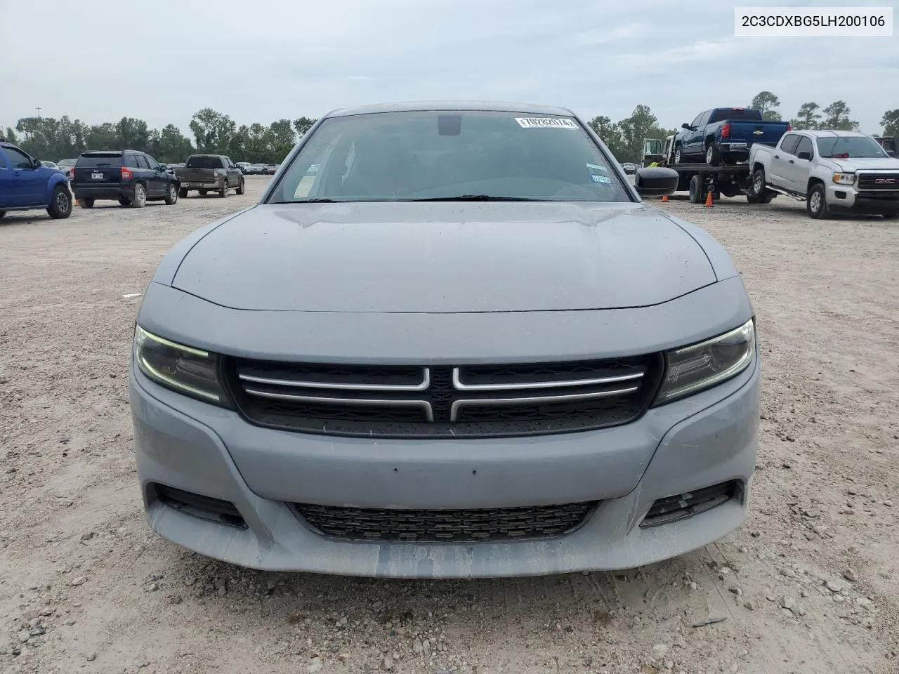 2020 Dodge Charger Sxt VIN: 2C3CDXBG5LH200106 Lot: 70282074