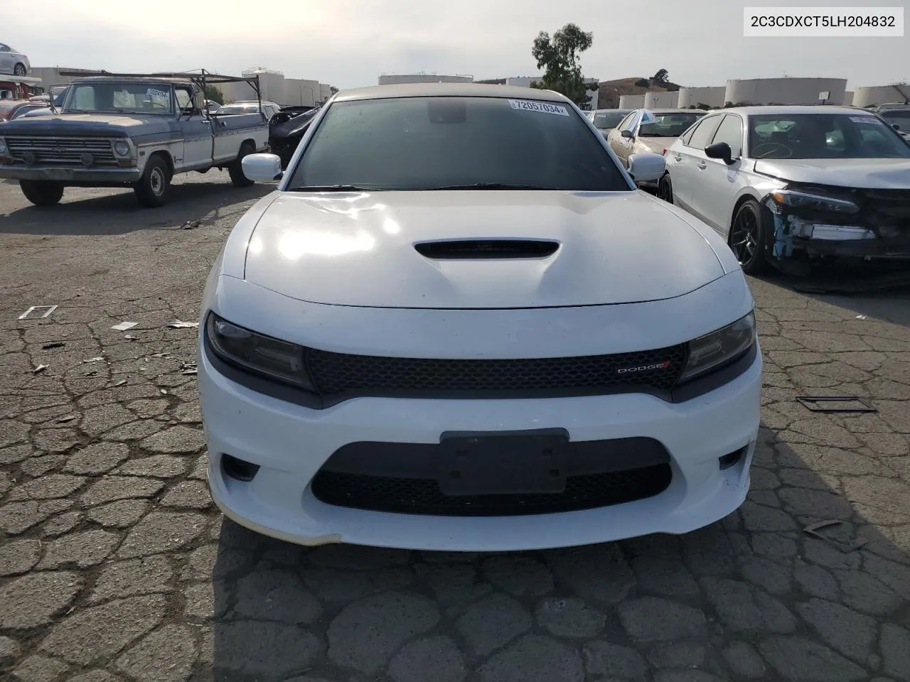 2020 Dodge Charger R/T VIN: 2C3CDXCT5LH204832 Lot: 72057034