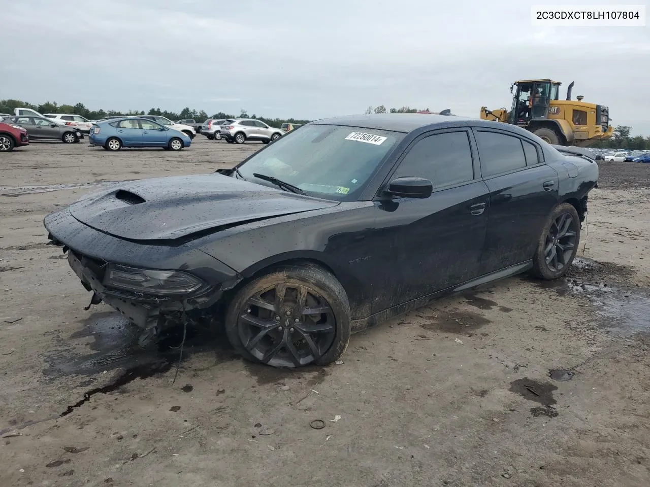 2020 Dodge Charger R/T VIN: 2C3CDXCT8LH107804 Lot: 72250014