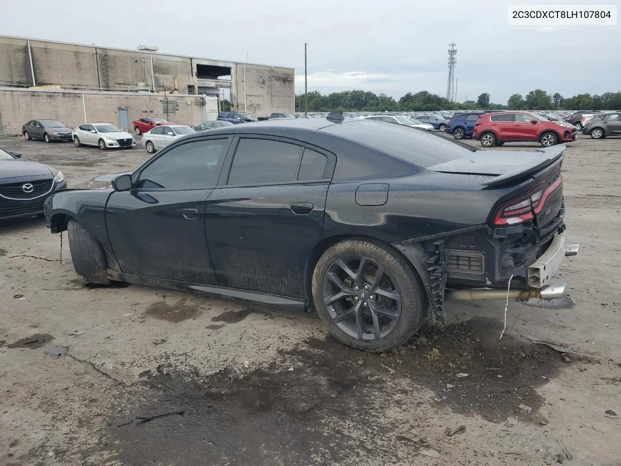 2020 Dodge Charger R/T VIN: 2C3CDXCT8LH107804 Lot: 72250014