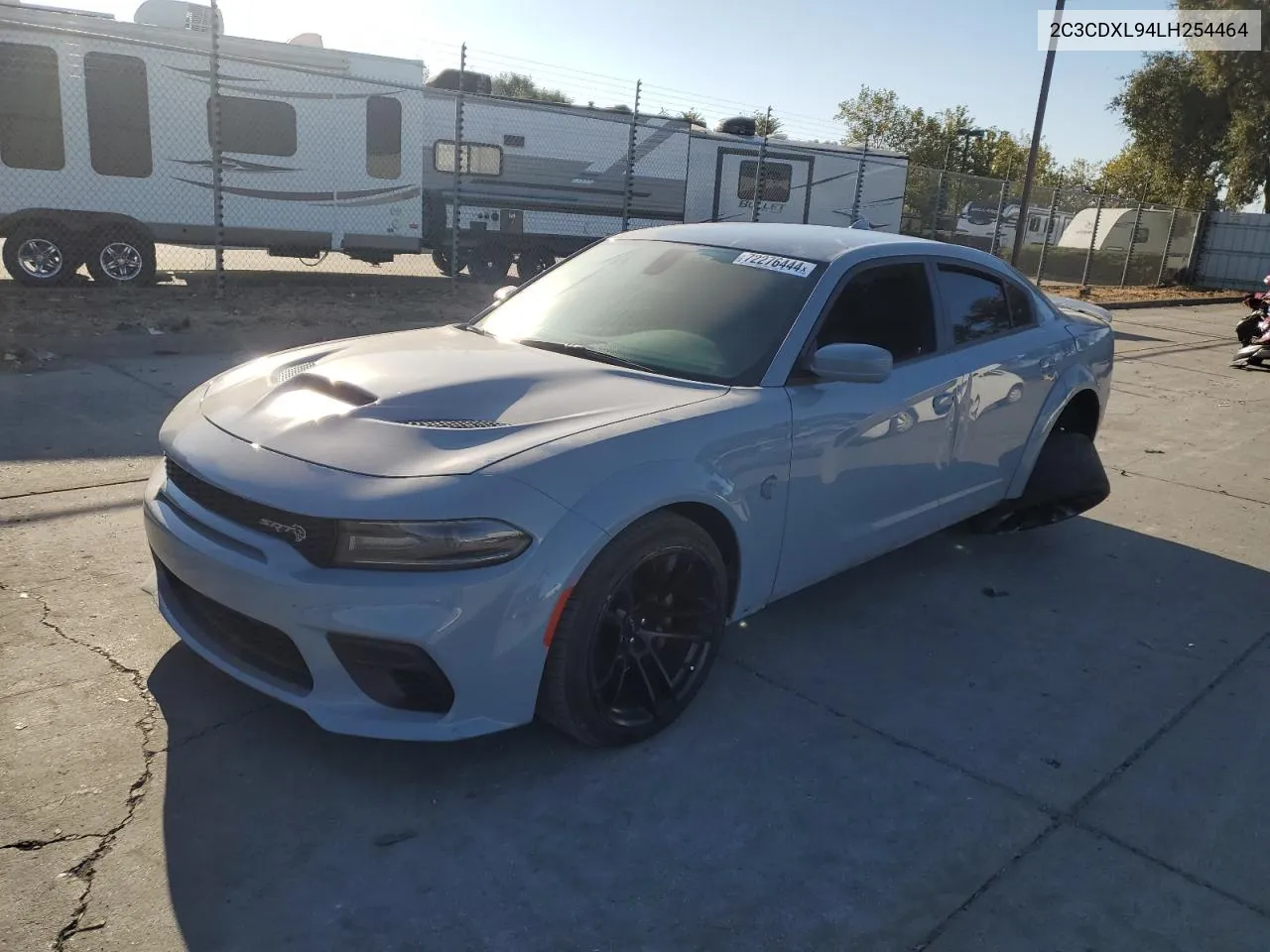 2020 Dodge Charger Srt Hellcat VIN: 2C3CDXL94LH254464 Lot: 72276444