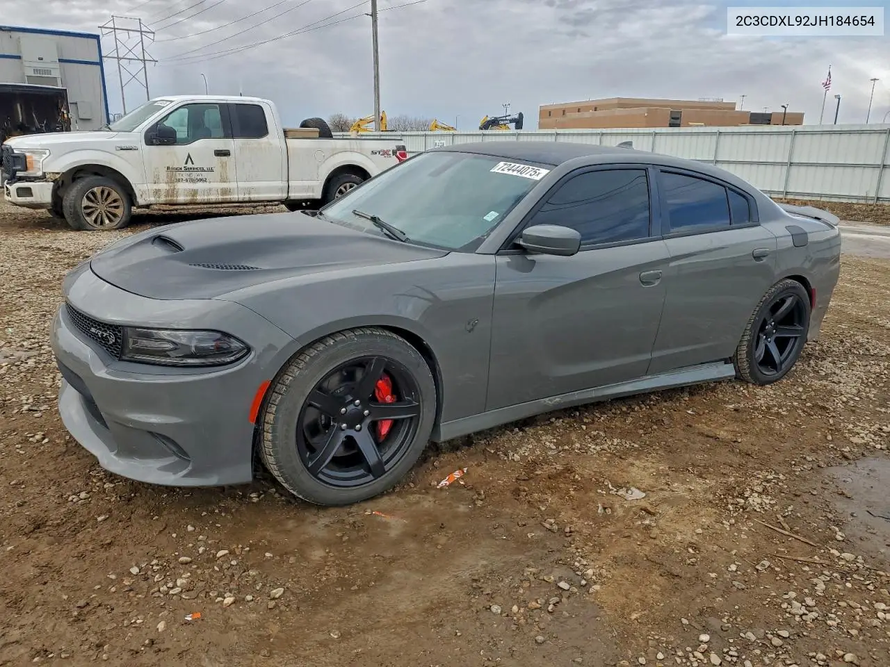 2C3CDXL92JH184654 2020 Dodge Charger Srt Hellcat