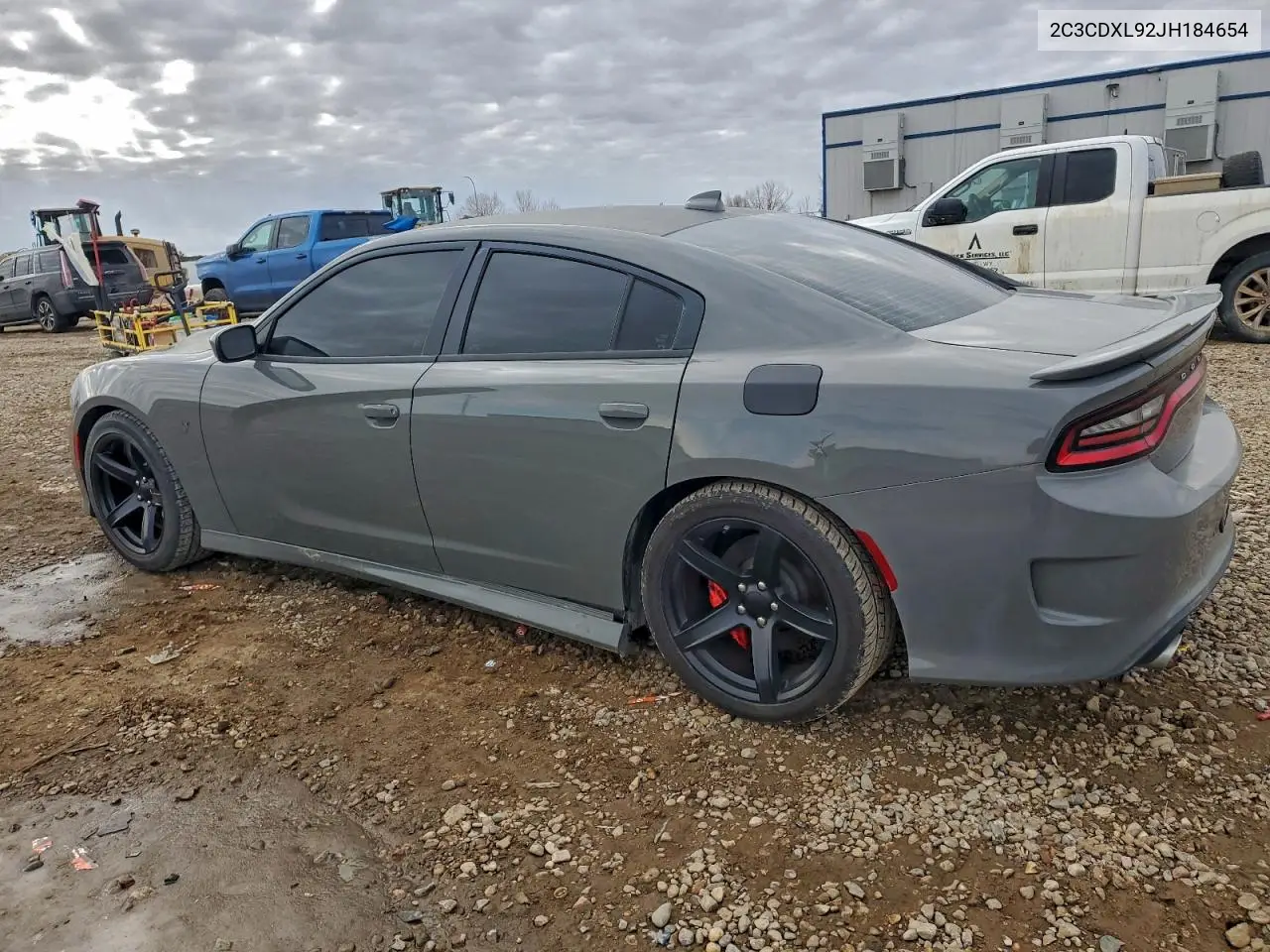 2C3CDXL92JH184654 2020 Dodge Charger Srt Hellcat