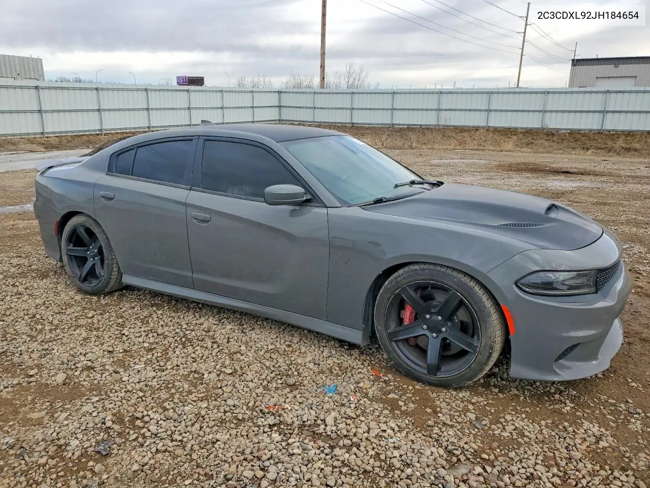 2C3CDXL92JH184654 2020 Dodge Charger Srt Hellcat