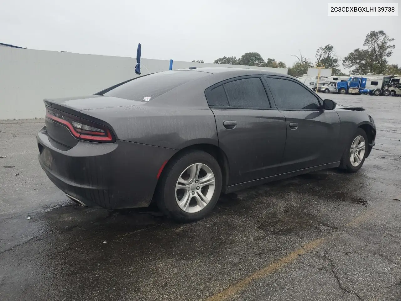 2C3CDXBGXLH139738 2020 Dodge Charger Sxt