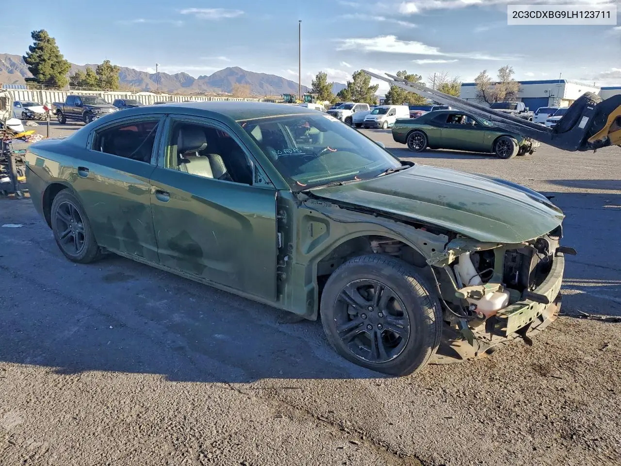 2C3CDXBG9LH123711 2020 Dodge Charger Sxt
