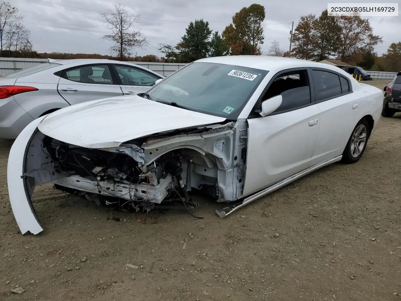 2C3CDXBG5LH169729 2020 Dodge Charger Sxt