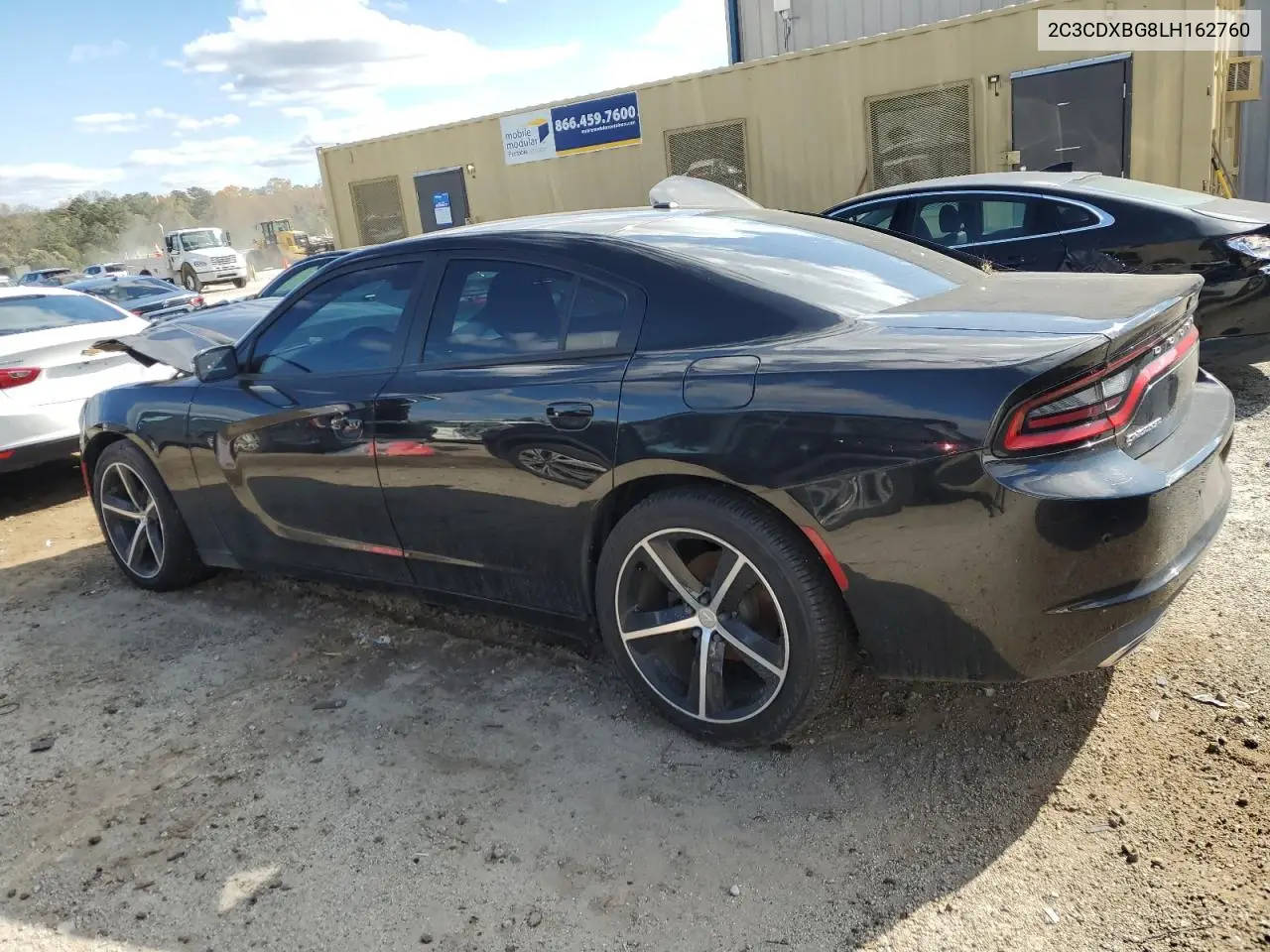 2C3CDXBG8LH162760 2020 Dodge Charger Sxt