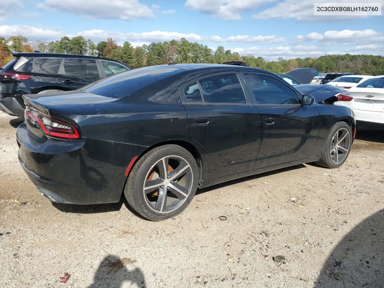 2C3CDXBG8LH162760 2020 Dodge Charger Sxt