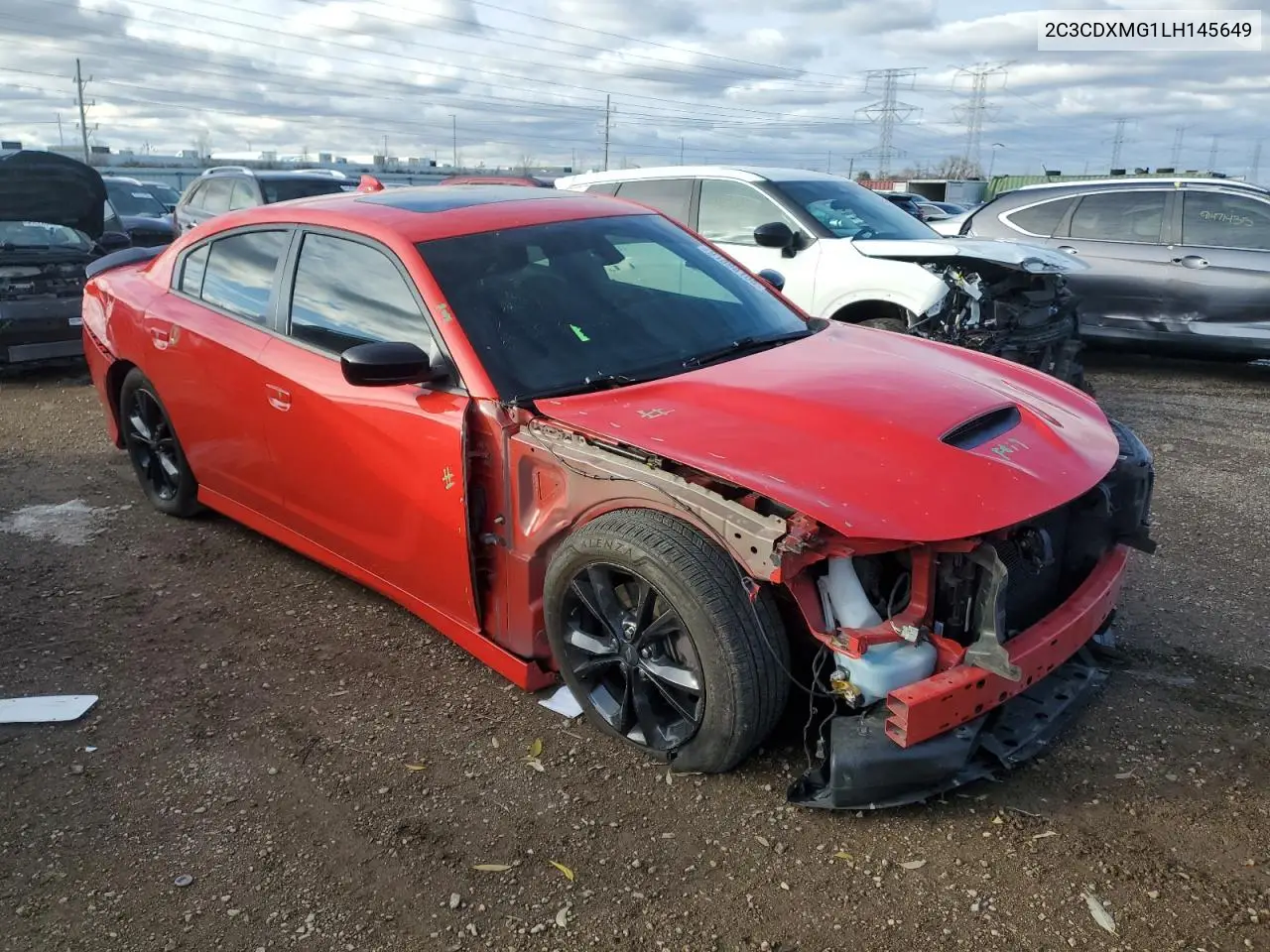 2C3CDXMG1LH145649 2020 Dodge Charger Gt