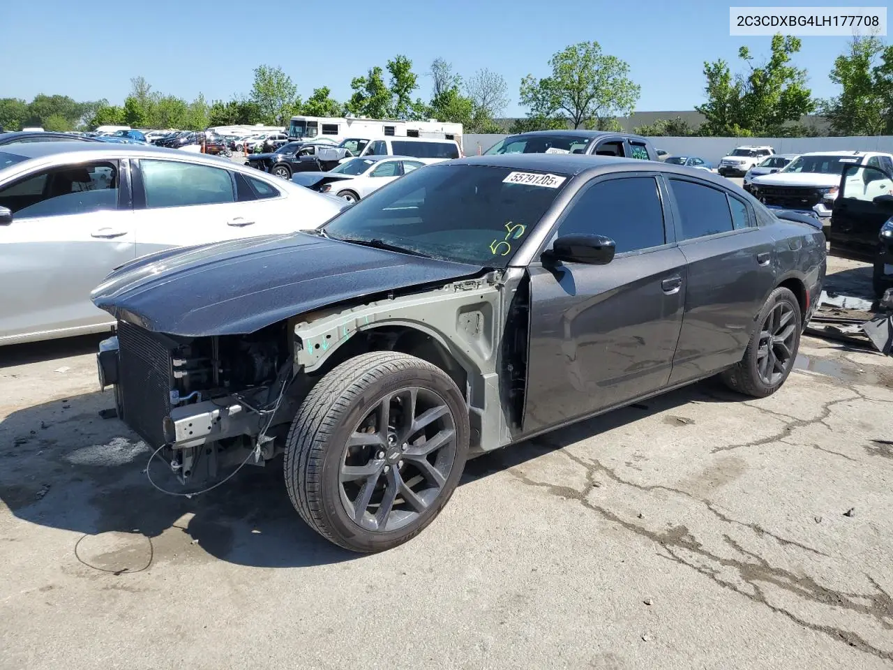 2C3CDXBG4LH177708 2020 Dodge Charger Sxt
