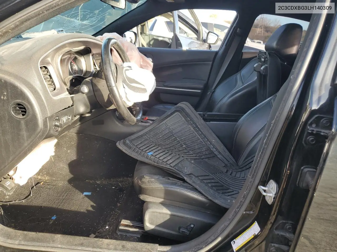 2C3CDXBG3LH140309 2020 Dodge Charger Sxt